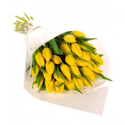 Фото товара 25 желтых тюльпанов в Мариуполе