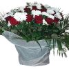 Фото товара 100 красных роз в корзине в Мариуполе