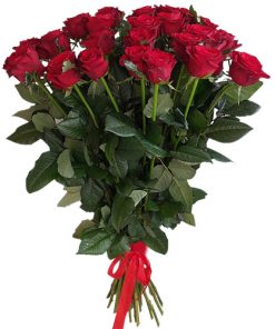 Фото товара 21 красная роза в Мариуполе