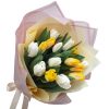 Фото товара 21 белый тюльпан в коробке в Мариуполе